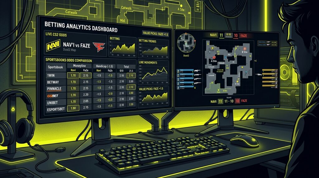 CS2 Betting Odds: How Line Shopping Works Without Chasing
