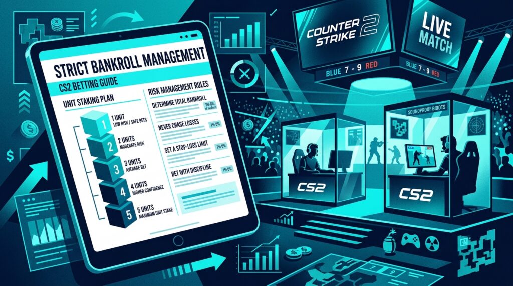 CS2 Match Predictions: Bankroll Rules Before Live Markets