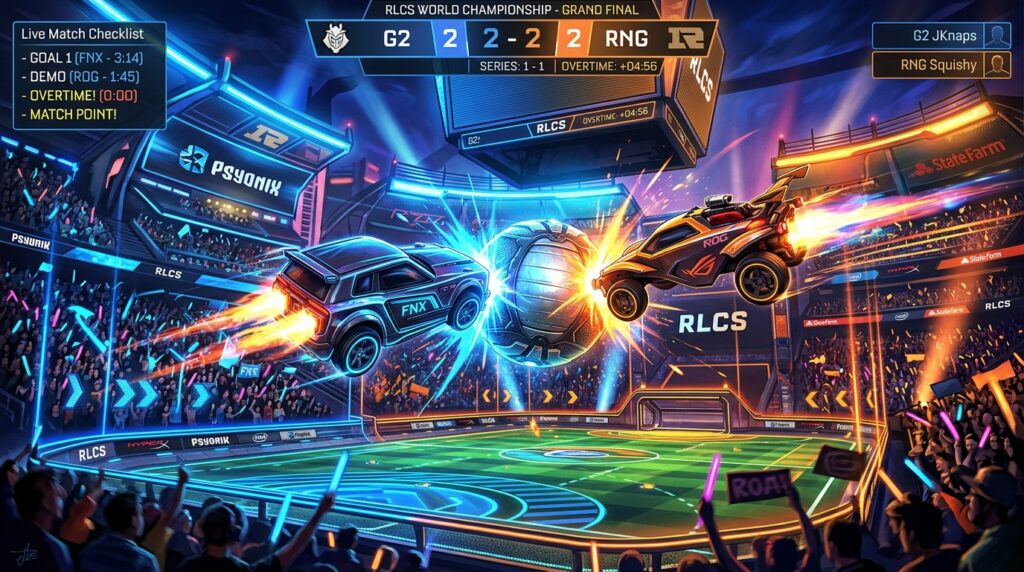 Rocket League Schedule to Live Bet Checklist