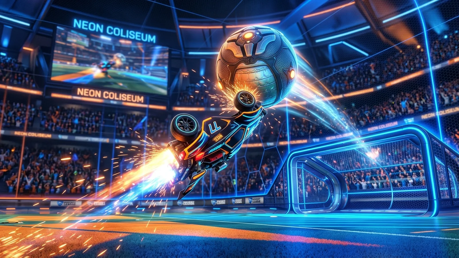 Rocket League Boost-Management und Erholungspraxis Entscheidungsdiagramm