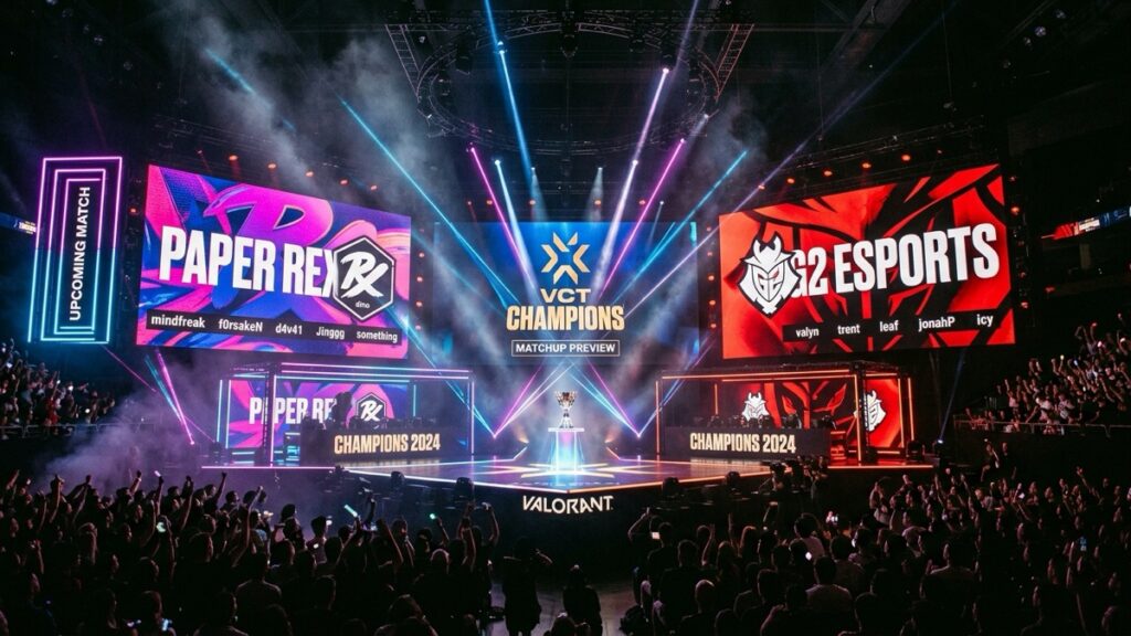 Paper Rex vs G2 Esports heavyweight matchup preview on Champions stage